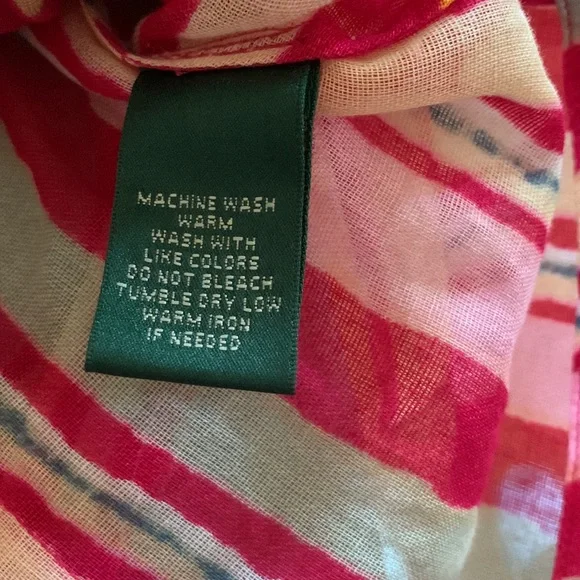 Lauren Ralph Lauren 100% cotton sleeveless top. - Picture 6 of 6